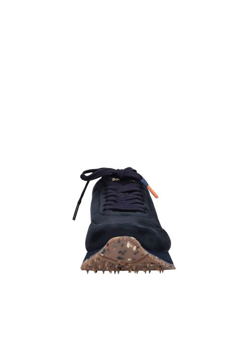 Sneakers in camoscio BARRACUDA | BU3373A CAM.VINTAGENAVY